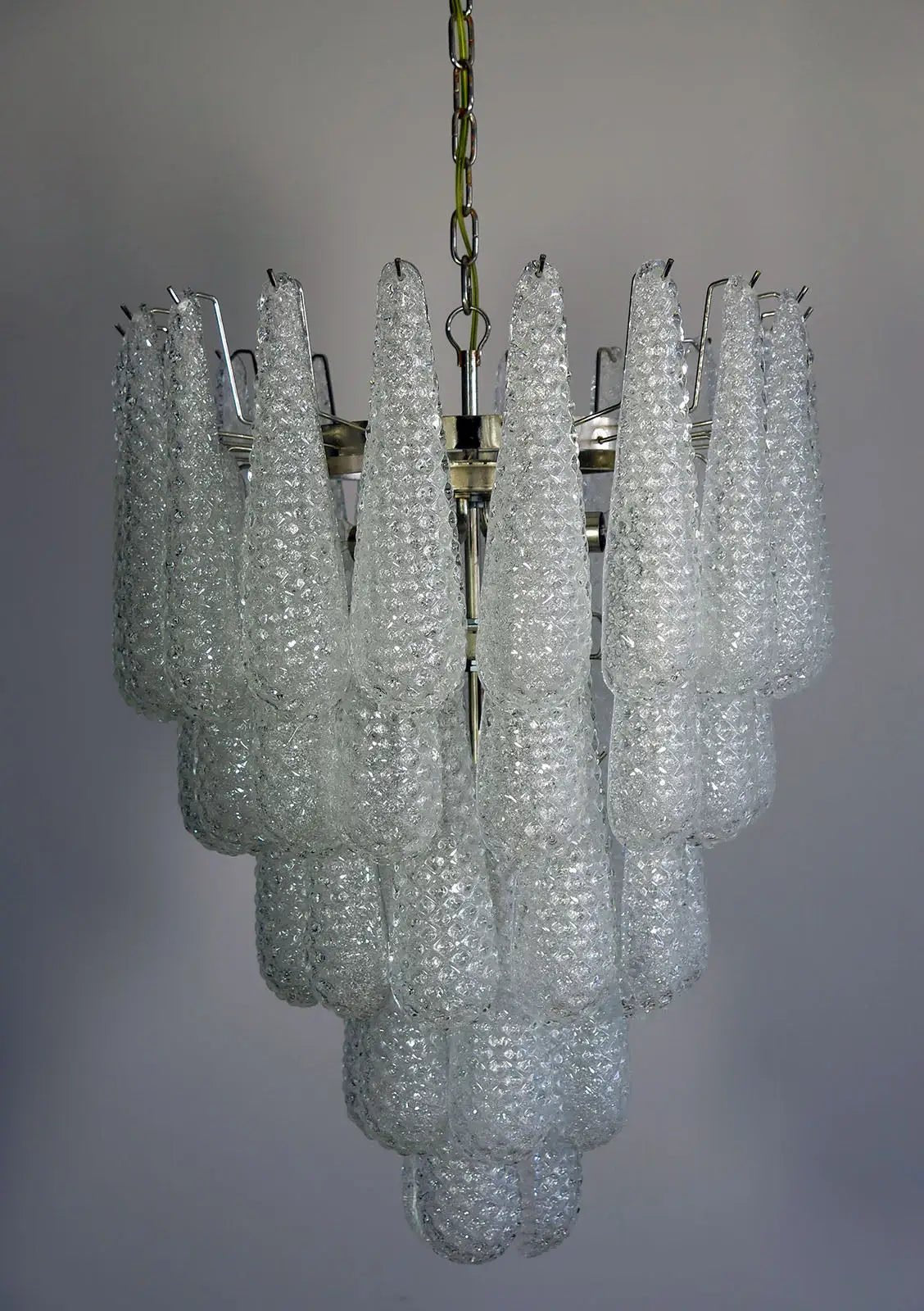 Murano Clear 52 Drop Chandelier - Bellavé Studio
