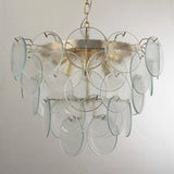Murano Clear Discs Chandelier Ø60 - Bellavé Studio