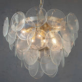 Murano Clear Discs Chandelier Ø60 - Bellavé Studio
