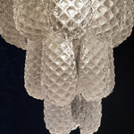Murano Clear Drop Chandelier - 75 Drop - Bellavé Studio
