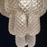 Murano Clear Drop Chandelier - 75 Drop - Bellavé Studio