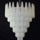 Murano Clear Drop Chandelier - 75 Drop - Bellavé Studio