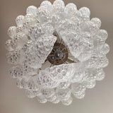 Murano Clear Drop Chandelier - 75 Drop - Bellavé Studio