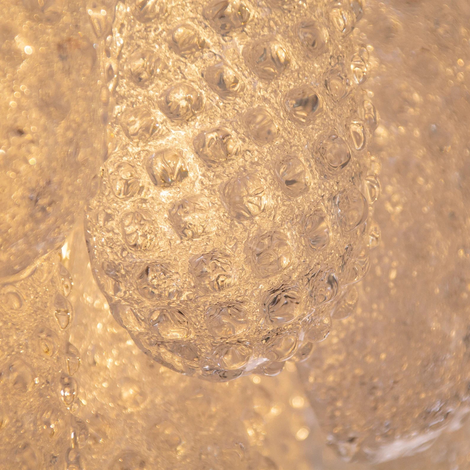 Murano Clear Drop Chandelier Ø60 - 52 Drop - Bellavé Studio