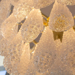 Murano Clear Drop Chandelier Ø60 - 52 Drop - Bellavé Studio