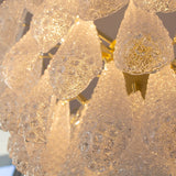 Murano Clear Drop Chandelier Ø60 - 52 Drop - Bellavé Studio