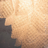 Murano Clear Drop Chandelier Ø70 - 50 glasses - Bellavé Studio