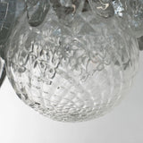 Murano Clear Palmette Chandelier – 2 Tier Ø85 - Bellavé Studio