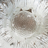 Murano Clear Palmette Chandelier – 2 Tier Ø85 - Bellavé Studio