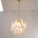 Murano Clear Petali Chandelier Ø57 - 24 glasses - Bellavé Studio