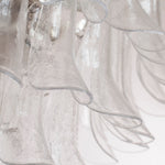 Murano Clear Petali Chandelier Ø75 - 52 Glasses - Bellavé Studio