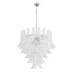 Murano Clear Petali Chandelier Ø75 - 52 Glasses - Bellavé Studio
