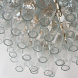 Murano Clear Poliedri Chandelier 50 cm - Bellavé Studio
