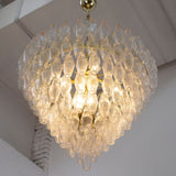 Murano Clear Poliedri Chandelier Ø75 - Bellavé Studio