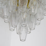 Murano Clear Poliedri Chandelier Ø75 - Bellavé Studio