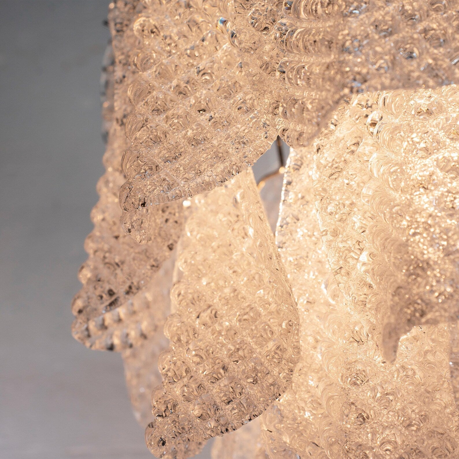 Murano Clear Rondini Chandelier Ø55 - 38 Glasses - Bellavé Studio