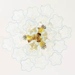 Murano Clear Tronchi Chandelier Ø36 - 15 Tubes - Bellavé Studio