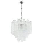 Murano Clear Tronchi Chandelier Ø58 - 36 Tubes - Bellavé Studio