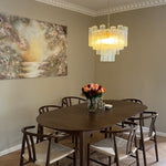 Murano Clear Tronchi Chandelier Ø58 - 36 Tubes - Bellavé Studio