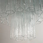 Murano Clear Tronchi Chandelier Ø85 - 78 Tubes - Bellavé Studio