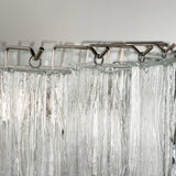 Murano Clear Tronchi Chandelier Ø85 - 78 Tubes - Bellavé Studio