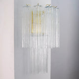 Murano Clear Tronchi Wall Sconces – Set of 2 - Bellavé Studio