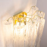 Murano Clear Tronchi Wall Sconces – Set of 2 - Bellavé Studio