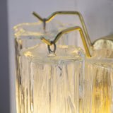 Murano Clear Tronchi Wall Sconces – Set of 2 - Bellavé Studio