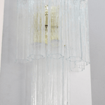 Murano Clear Tronchi Wall Sconces – Set of 2 - Bellavé Studio