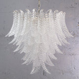 Murano Crystal Foglie Chandelier Ø95 - Bellavé Studio