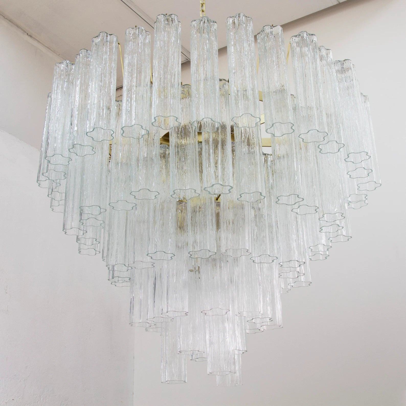 Murano Crystal Tronchi Chandelier Ø105 - Bellavé Studio