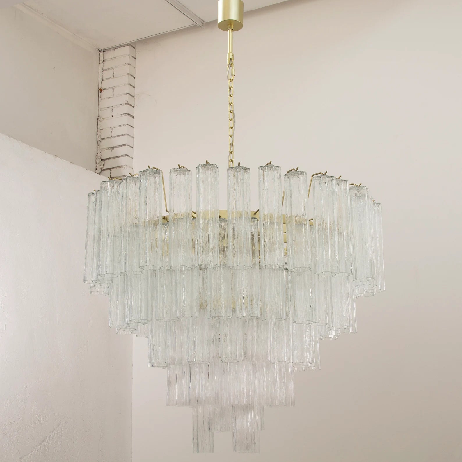Murano Crystal Tronchi Chandelier Ø105 - Bellavé Studio
