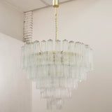 Murano Crystal Tronchi Chandelier Ø105 - Bellavé Studio