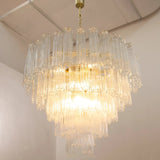 Murano Crystal Tronchi Chandelier Ø105 - Bellavé Studio