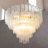 Murano Crystal Tronchi Chandelier Ø105 - Bellavé Studio