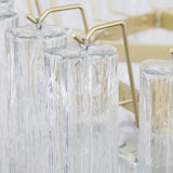 Murano Crystal Tronchi Chandelier Ø105 - Bellavé Studio