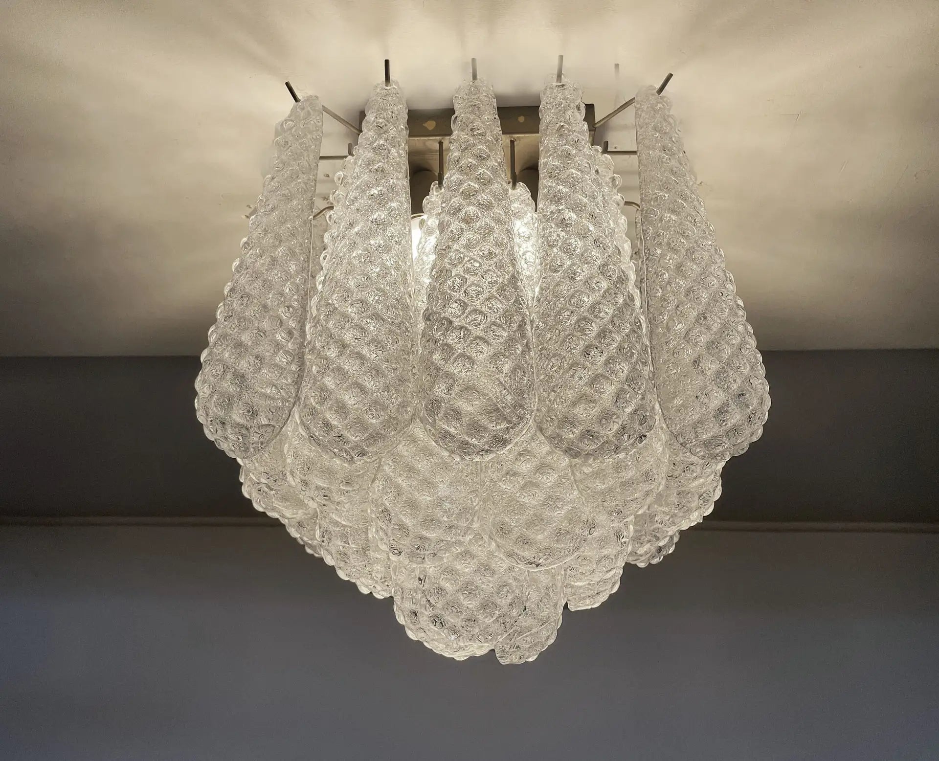 Murano Drop Ceiling Light 32 Glasses - Bellavé Studio