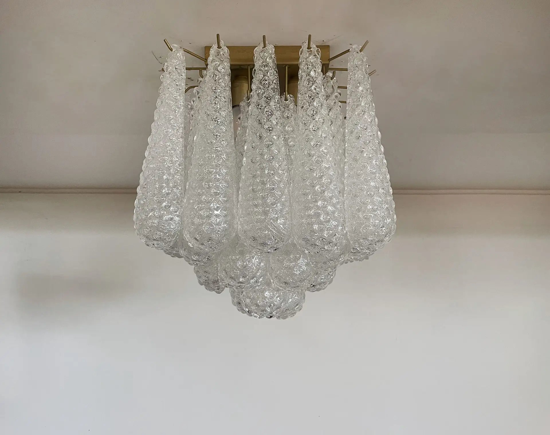 Murano Drop Ceiling Light 32 Glasses - Bellavé Studio