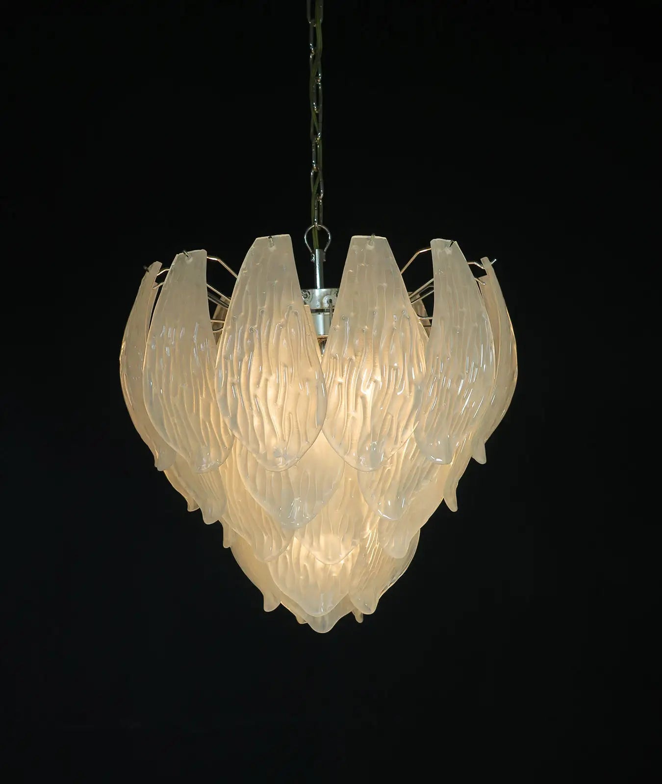 Murano Frosted Glass Leaves - Bellavé Studio