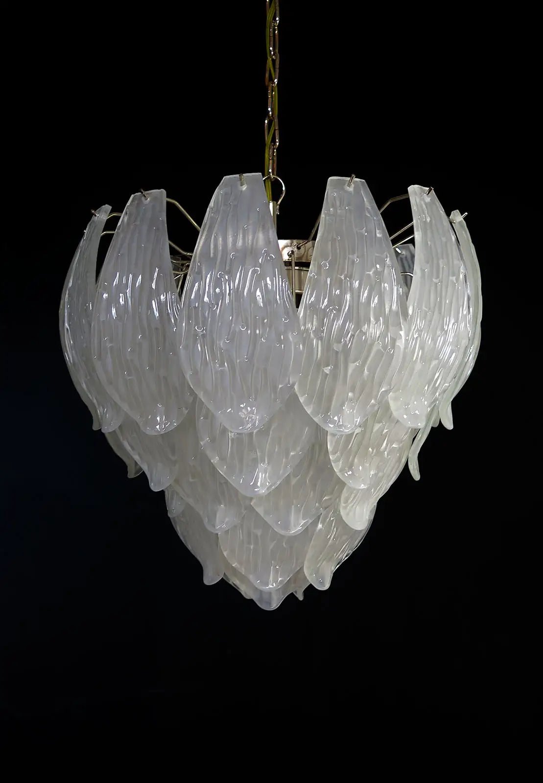Murano Frosted Glass Leaves - Bellavé Studio