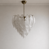 Murano Frosted Glass Leaves - Bellavé Studio