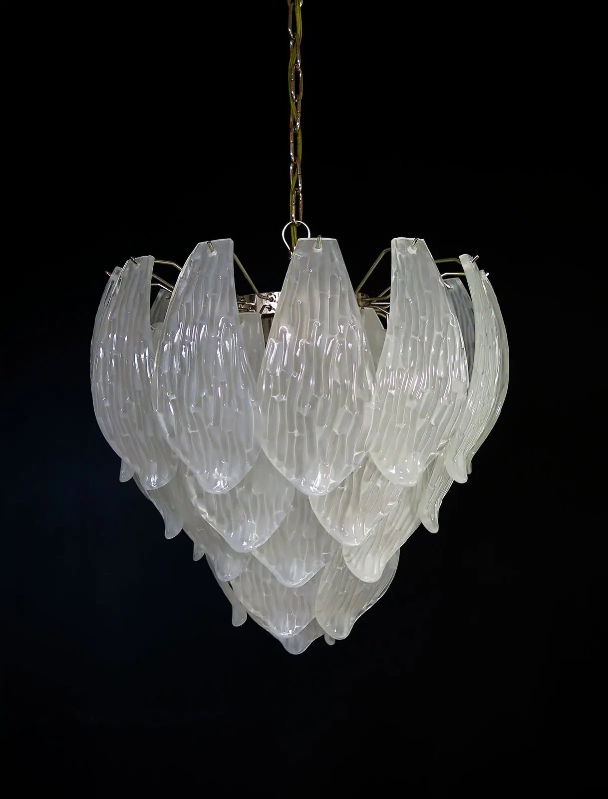 Murano Frosted Glass Leaves - Bellavé Studio