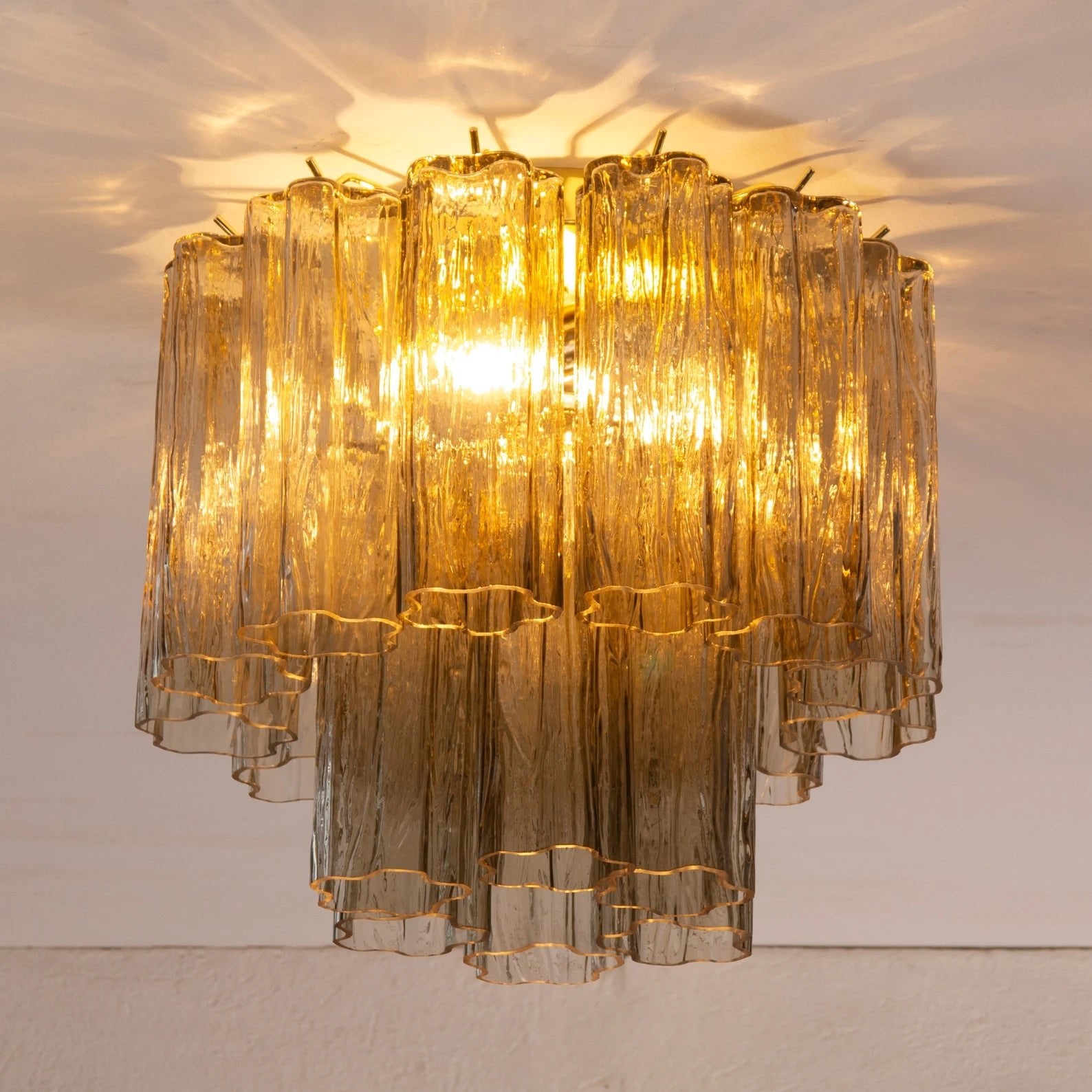 Murano Fume Tronchi Taklampe - Bellavé Studio