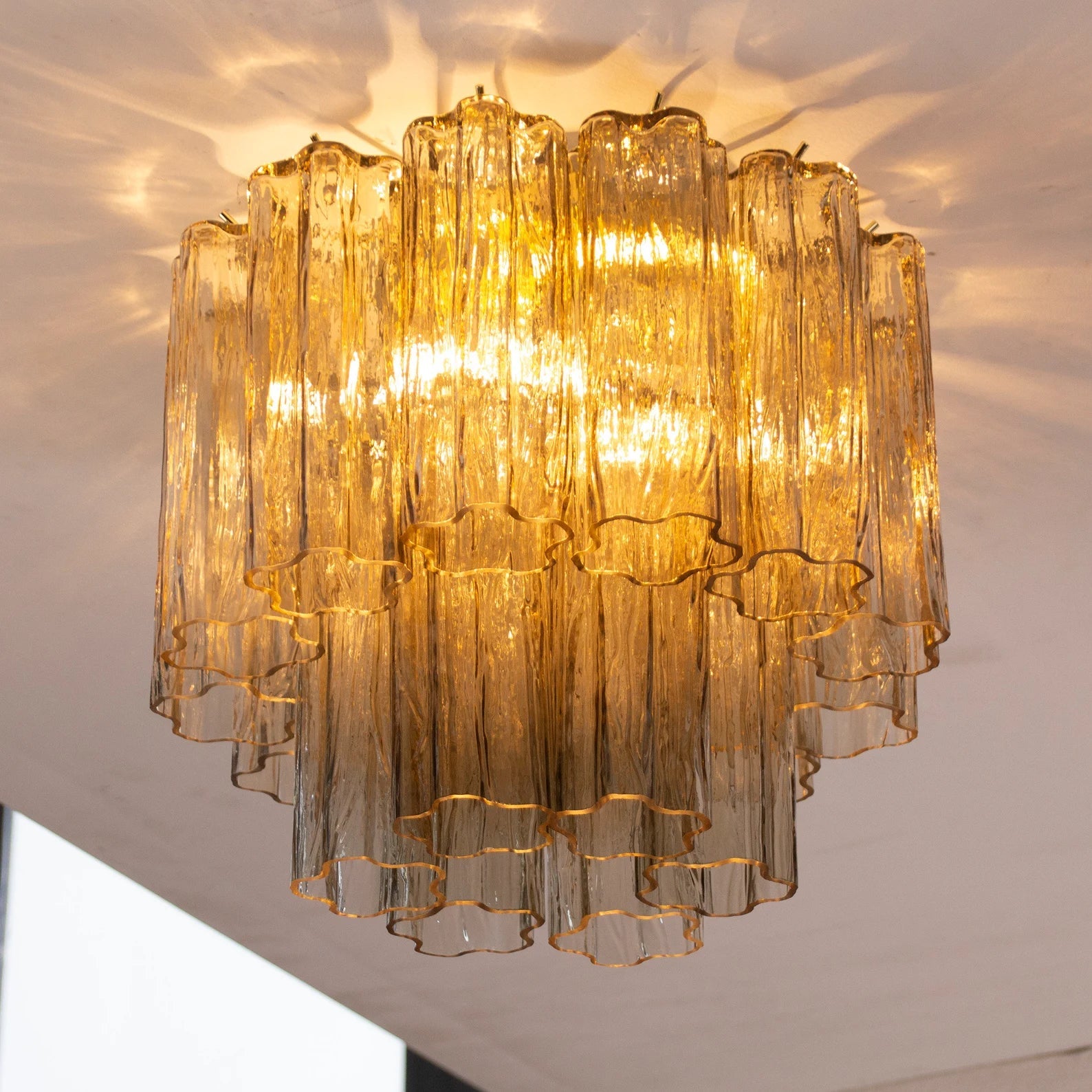 Murano Fume Tronchi Taklampe - Bellavé Studio