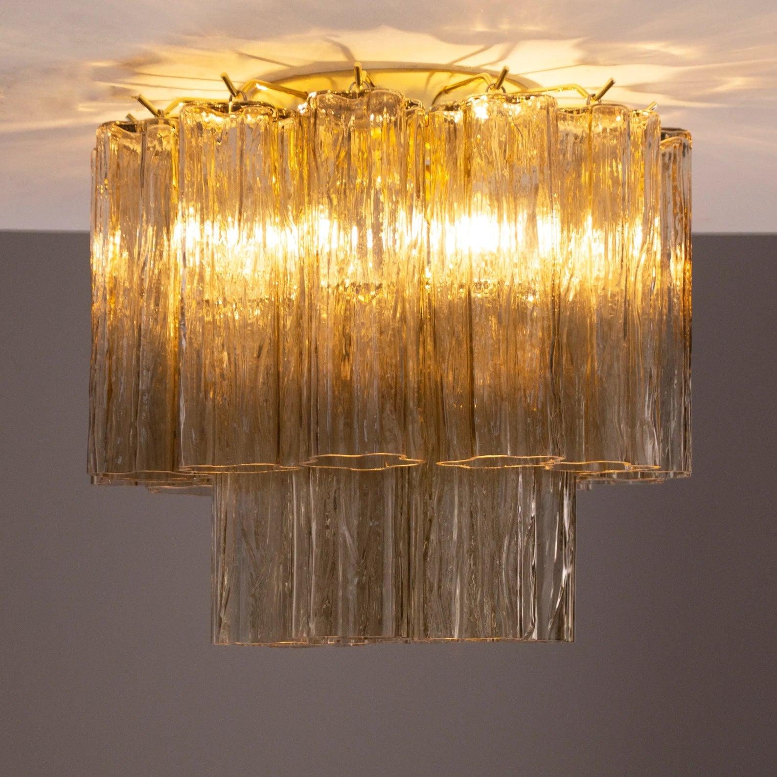 Murano Fume Tronchi Taklampe - Bellavé Studio
