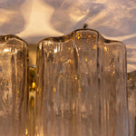 Murano Fume Tronchi Taklampe - 6 Tubes - Bellavé Studio