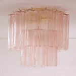 Murano Light Pink Tronchi Taklampe - Bellavé Studio