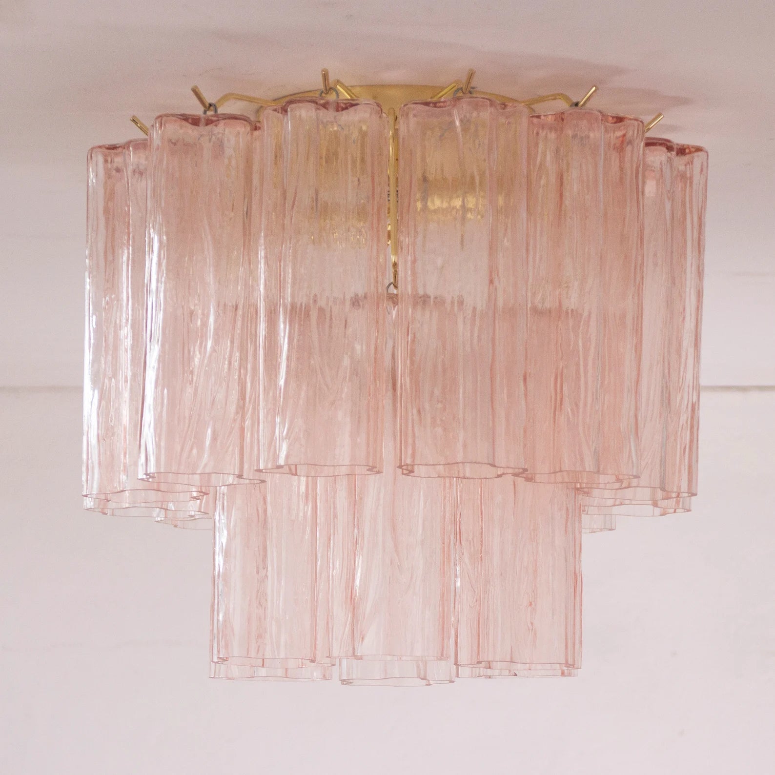 Murano Light Pink Tronchi Taklampe - Bellavé Studio