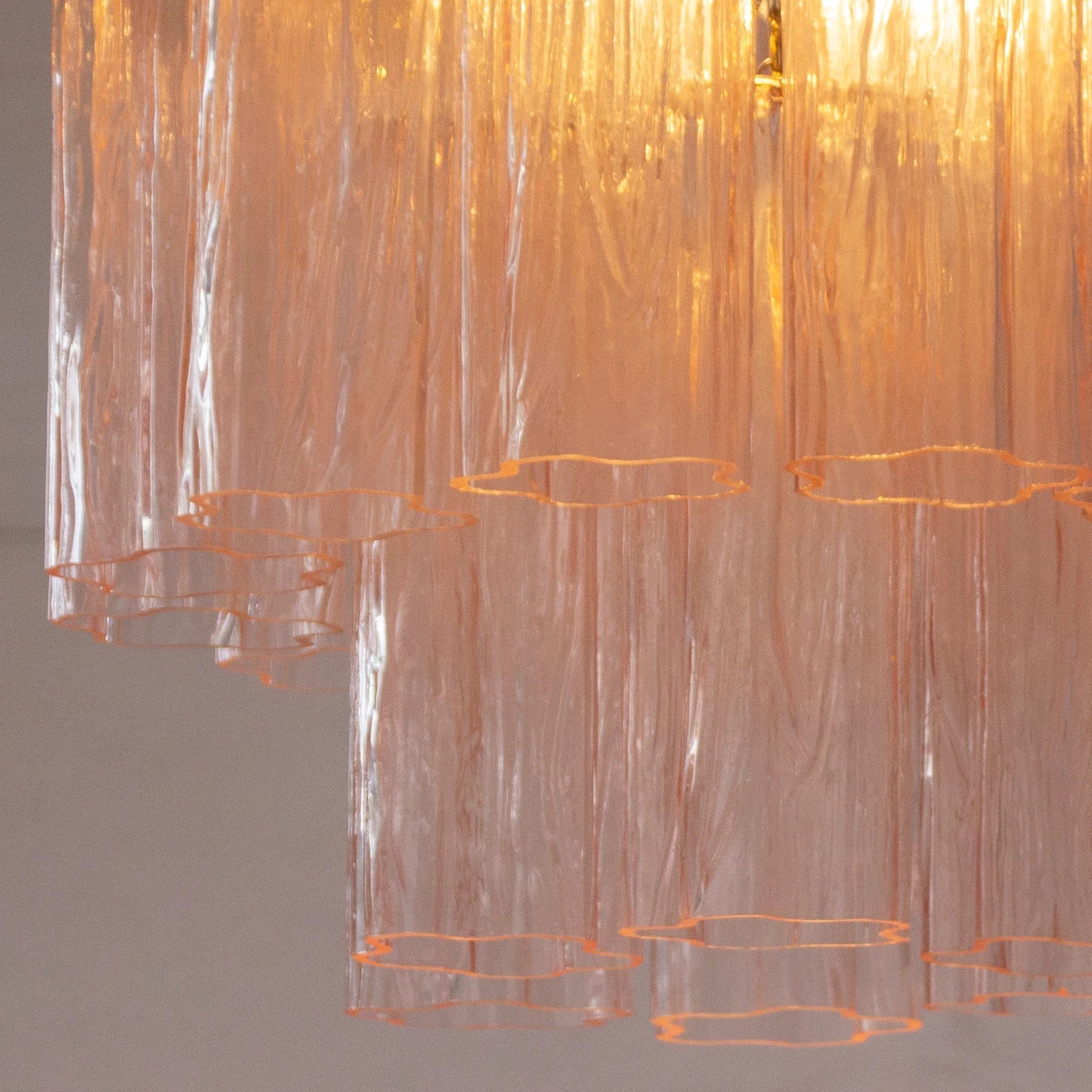 Murano Light Pink Tronchi Taklampe - Bellavé Studio