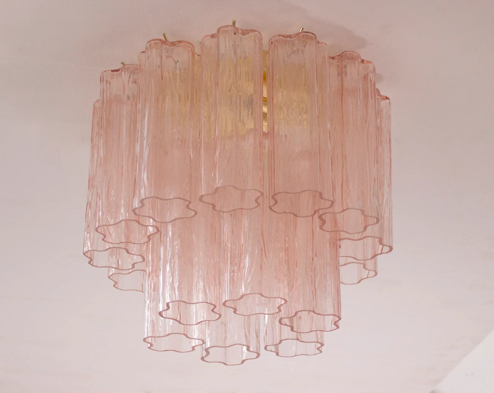 Murano Light Pink Tronchi Taklampe - Bellavé Studio
